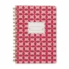Tulip A5 Twin Wire Notebook - Pinwheel Pink
