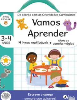 Vamos Aprender 3-4 Anos - Malinha Escreve e Apaga