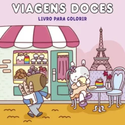 Viagens Doces - Livro para Colorir