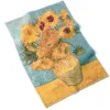 Vincent van Gogh - Knitted Tea Towels - Vase with Twelve Sunflowers - Size EU 40 x 60 cm